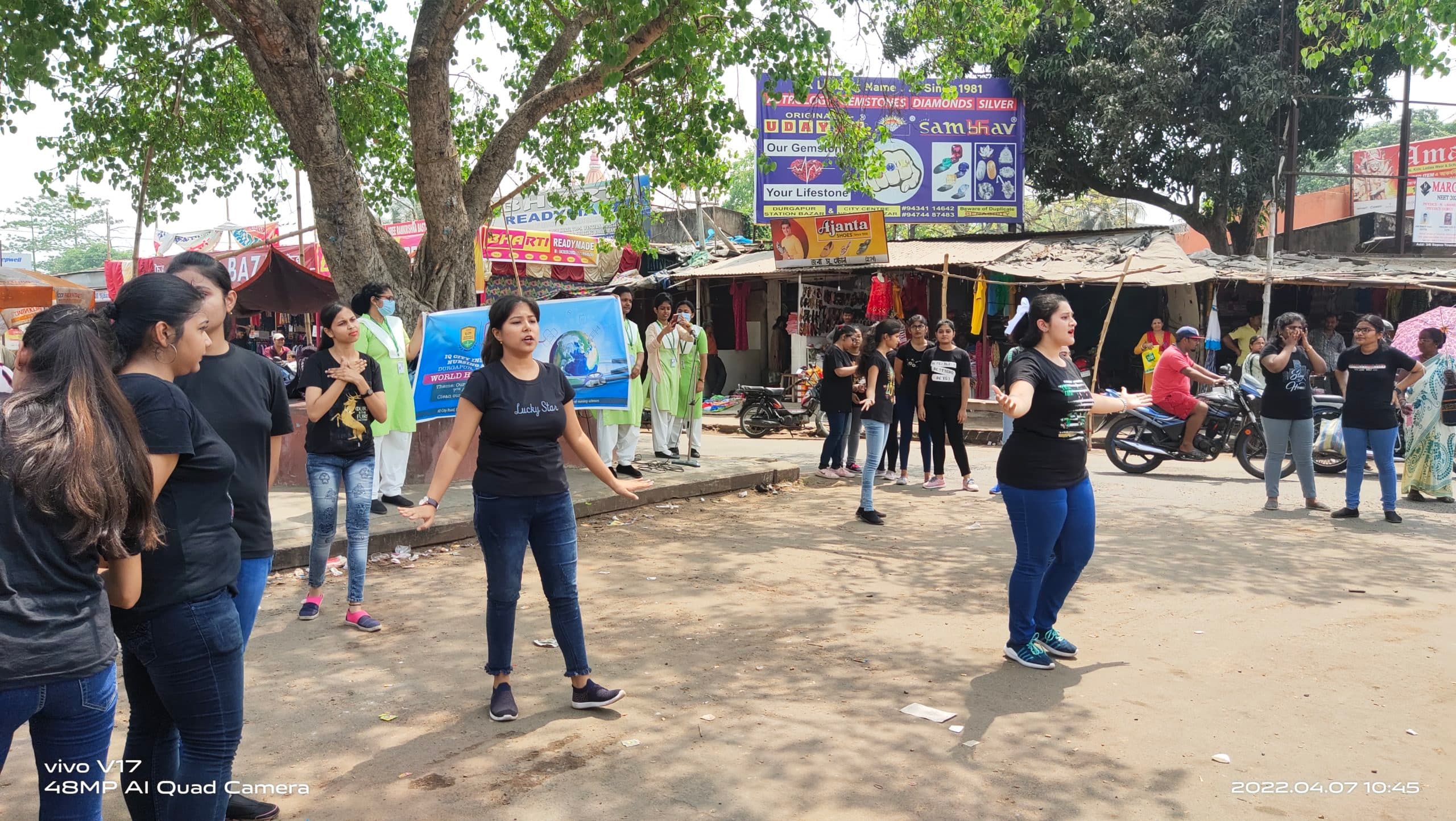 Awareness Flash Mob on World Health Day-2022